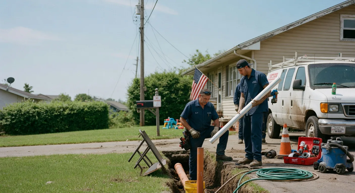 Drain Cleaning in Pennington, TX near me